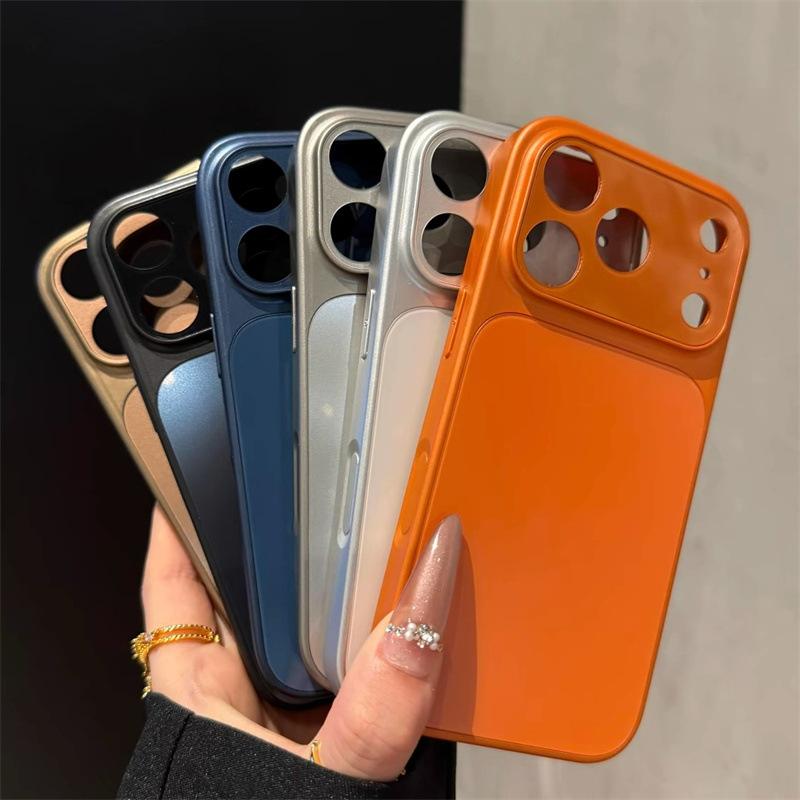 Seconds change 17 Applicable to Apple 17promax matte phone case iPhone16 all-inclusive lens film 15 Anti-fingerprint 13
