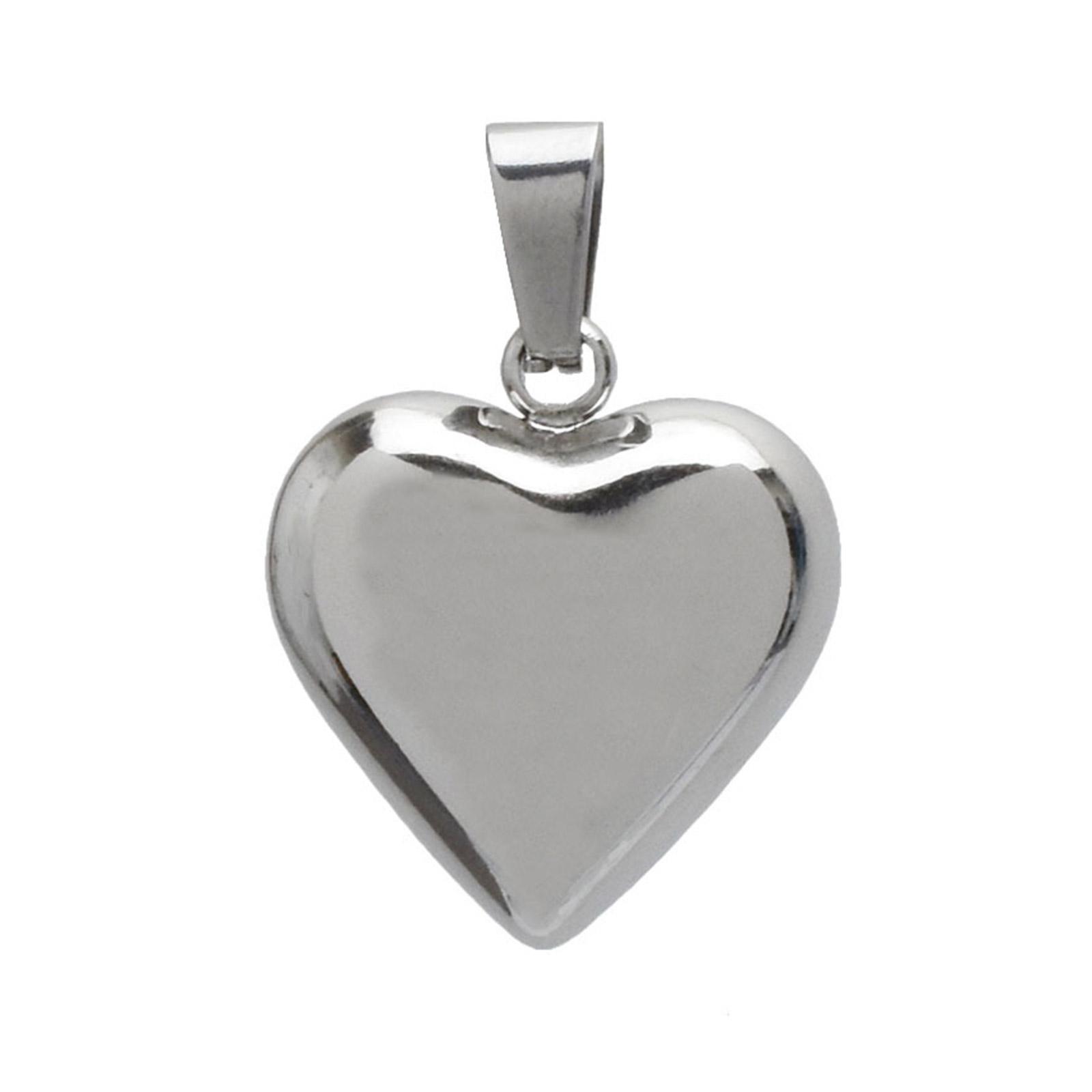 

Stainless Steel Love Heart Charm Necklace Pendant Bracelet Jewelry Making Handmade Crafts Diy Supplies 2.1x2cm 1 серебряный