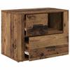 Nightstand with Drawers Reclaimed Wood Look 35 x 60 x 50 cm Engineered Wood