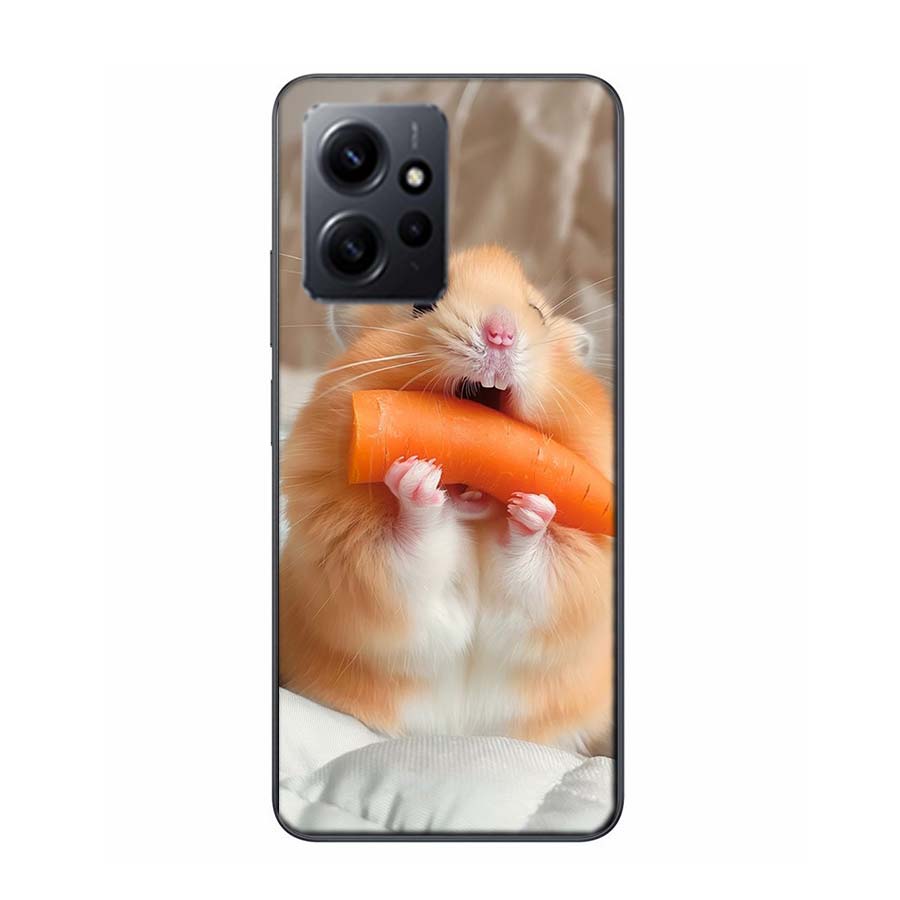 Hamsters With Hats Have Ears Phone Case For Redmi Note 14 13 12 11 Pro Plus 14S 12S 11S 11T 11E 10S 9S 10 9 Pro Cover TPU Shell