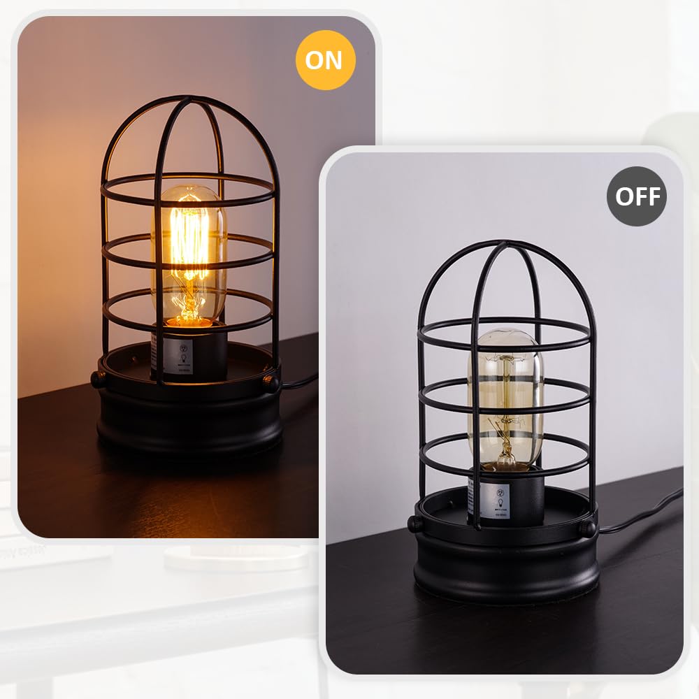 ENAVANT Nautical Lighting Design Industrial Table Lamp, Antique-Style Desk Light, Desk Lamp, Stand Light, Interior Lighting, Table Lamp, Indirect