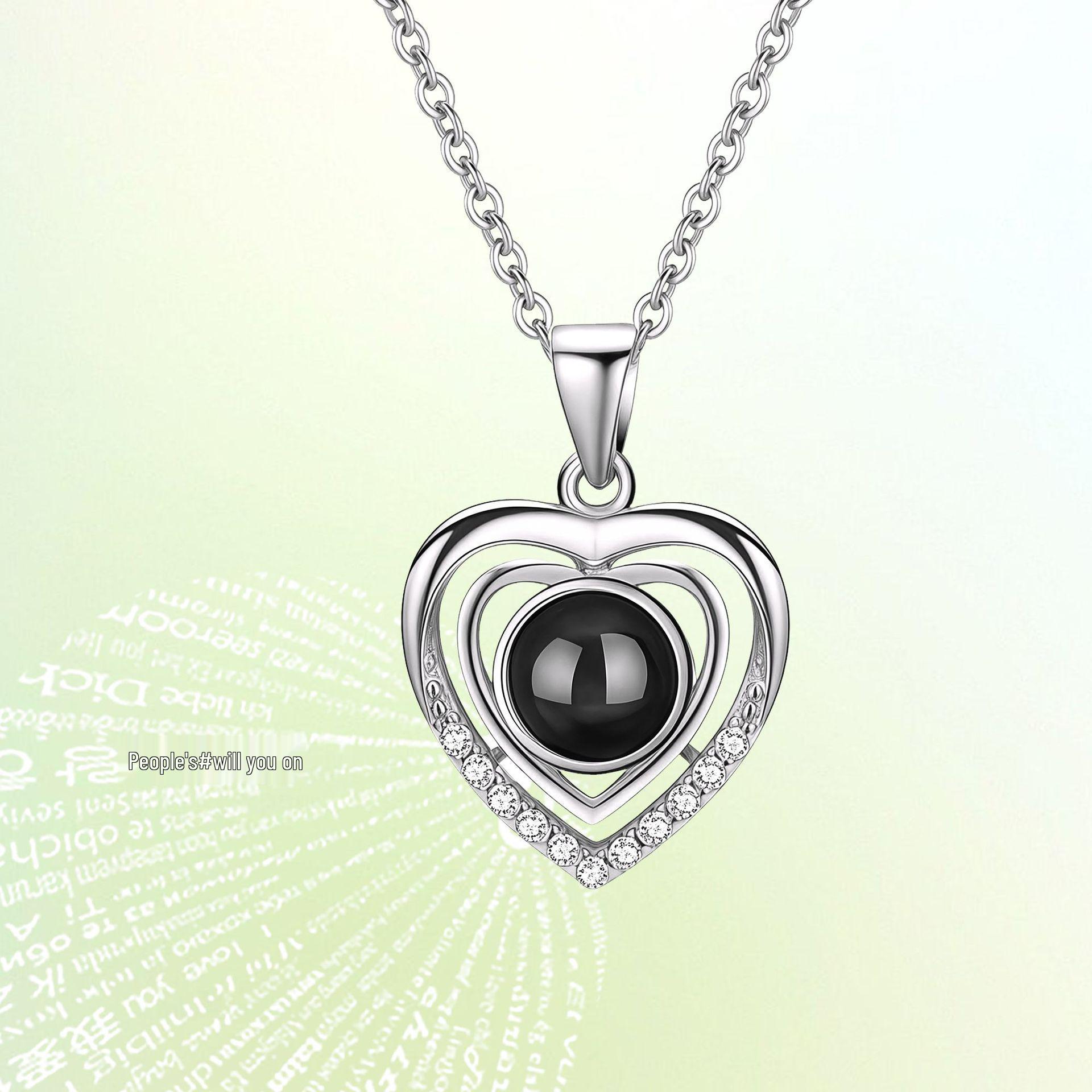 

Проекційна necklace Ozon з подвійним серцем: Елегантний кулон Я тебе кохаю 100 мовами