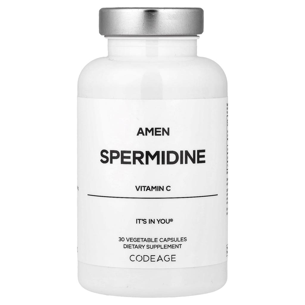 Codeage, Spermidine, 30 Veggie Capsules
