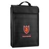 ATiC Fireproof Document Storage 38cm X 30cm X and Fire Protects and Important Fireproof Up To Document Storage Safety LiPo Fireproof Zipper Handle