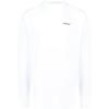 Ss22 Printed Crew Neck Long Sleeve T-Shirt Men Tops White OMAB032C99JER0010110