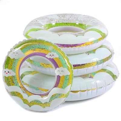 AiMMei Kinder-Schwimmring, Langlebig, Stabil und Auslaufsicher, Perfekt für den Sommer, Pool und Strand, Stylischer O-förmiger Schwimmring, Perfekt für den Sommer,