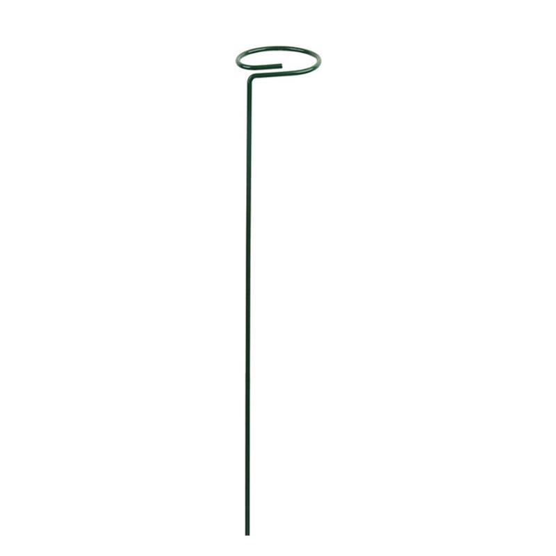Garden Support Stake Ring Metal Garden Plant Supports Single Stem Shrub Holder G32A