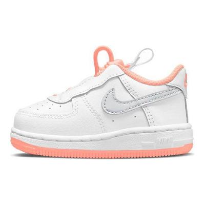 Force 1 Toggle TD Wit Karmozijn Rood Bliss Baby Sneakers Lichtpaars Metaal-Platina CU5289-103