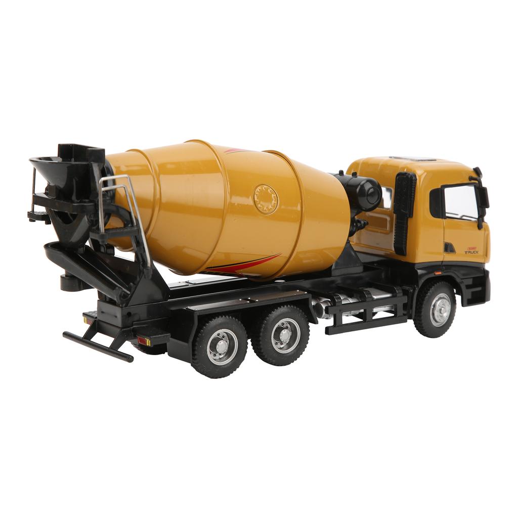 150 Scale Cement Toy Truck Alloy Construction Cement Mixer Toy Truck for Boys and Girls