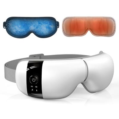New Design Hot Cold HuBDIC Eye Warmer with Cooling Hot Eye Mask with Air and Bluetooth LCD Lightweight Easy Sleep Eye Sleep Gift for Men and Japanese