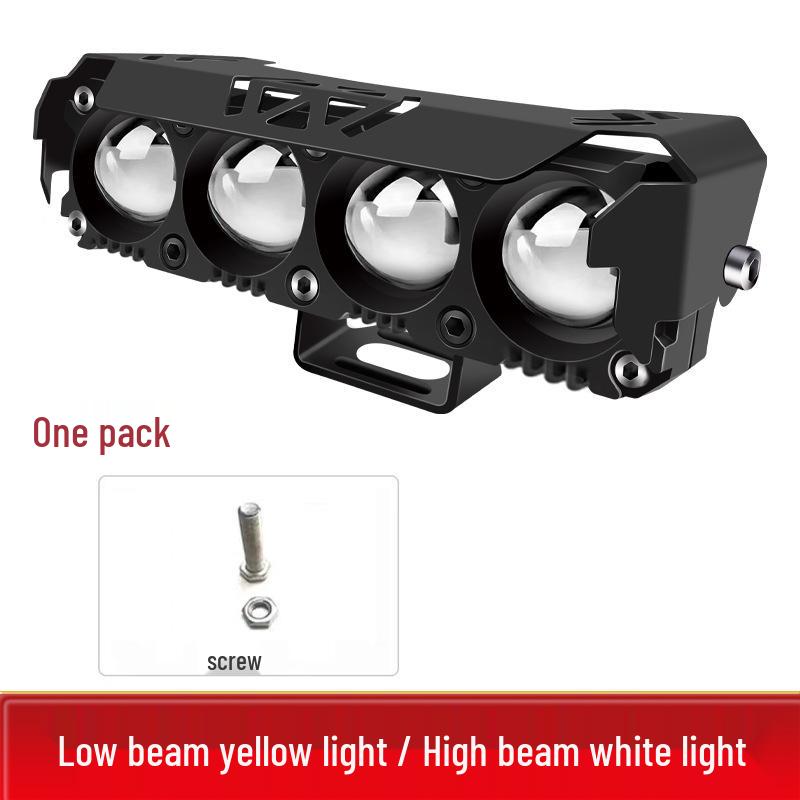 High-Intensity LED Motorcycle & E-Bike Laser Paving Headlight