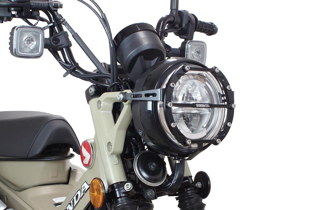 SP Takegawa Chránič světlometu (Billet/Černá) pro Monkey 125/Dax 125/CT125 09-09-0087