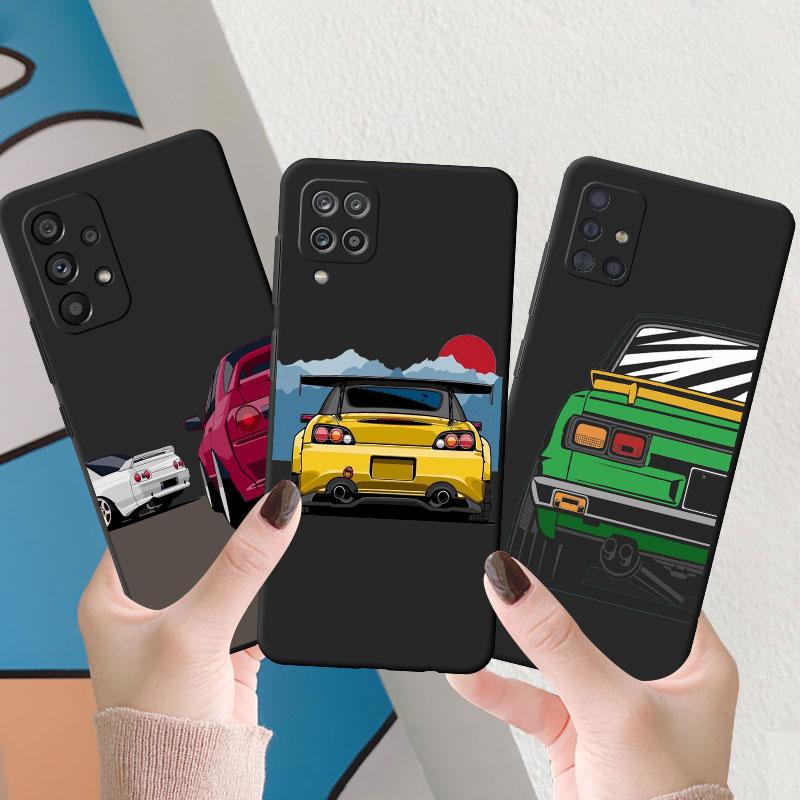 Men Cool Sports Cars Case For Samsung Galaxy M23 M52 M31 M53 M31s M33 M32 5g M13 M30s M04 M11 M51 M12 M01 Back Tpu Soft Cover