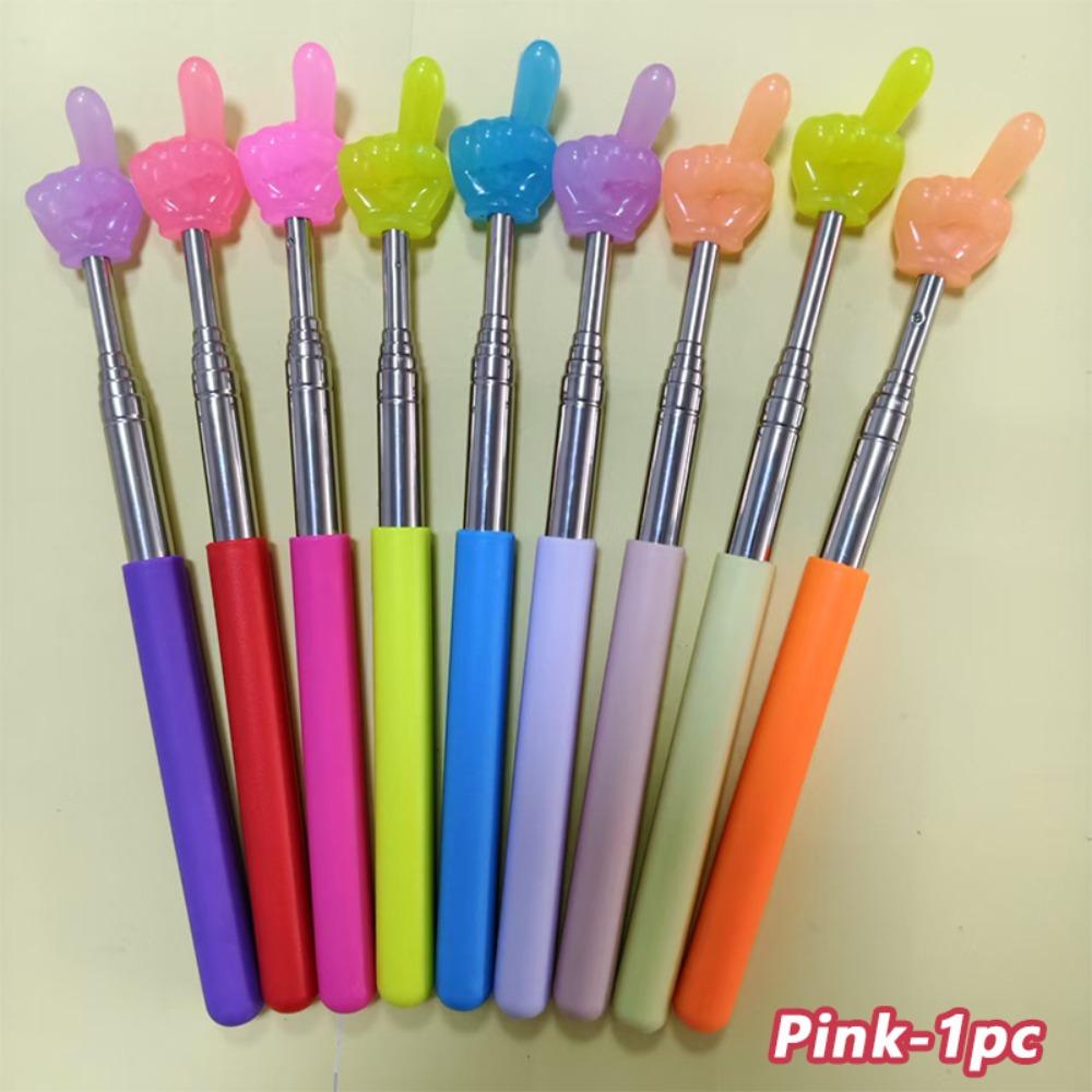 Telescopic Rod Finger Reading Sticks Finger Design Teaching Stick Whiteboard Hand Pointer  Teachers