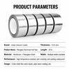 Self-Adhesive Aluminum Foil Tape High Temperature Fireproof Tape New Tin Foil Paper Tape