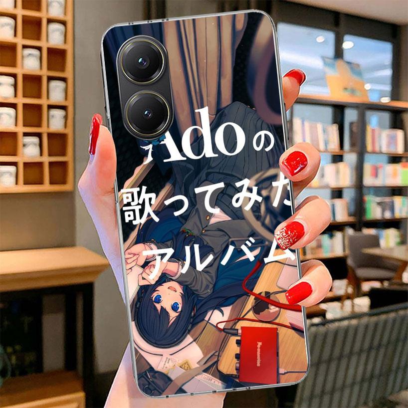 

Ado Kyogen X Uta Phone Case For Xiaomi Poco F7 Ultra X7 X6 X5 Pro M7 Redmi 15C 15 13C 13 12C 12 10C 10 9A 9C 9T 9 Shell Poco F7 Redmi 12C