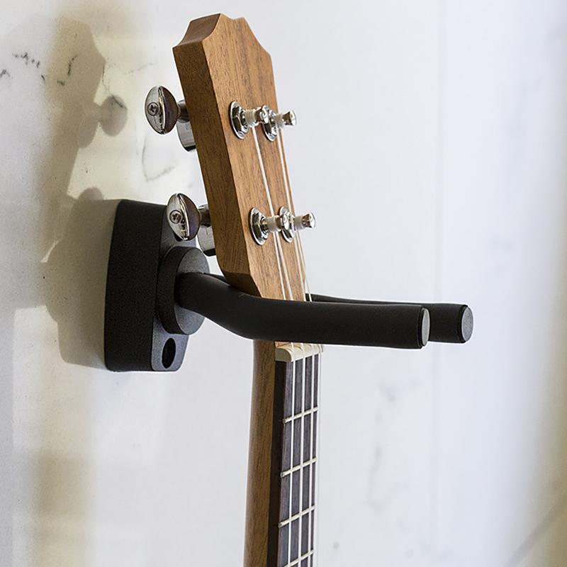 1 Pcs Guitar Hanger Hook Holder Violin Ukulele Metal Sponge Wall Mount Stand Rack izable Fit Bracket Guitar Accessories
