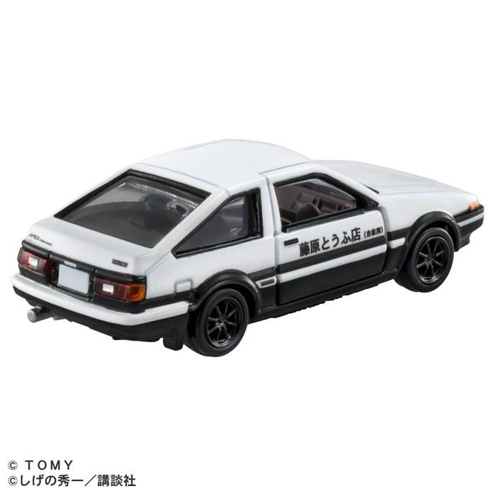 TAKARA TOMY Tomica Premium Unlimited 01 Initial D AE86 Trueno (Takumi Fujiwara) 1/64 Scale Diecast Car