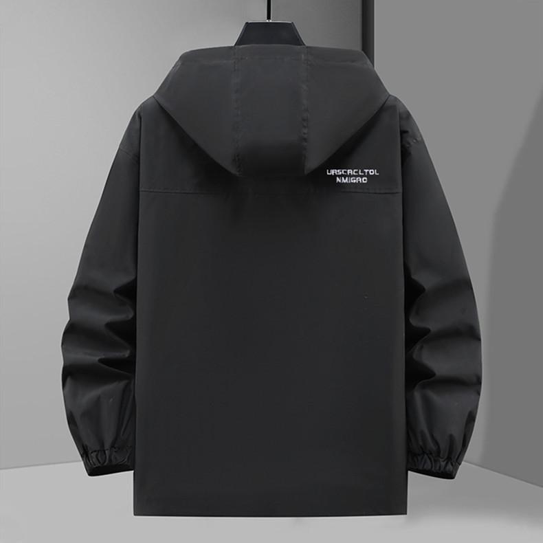 Pánská voděodolná turistická bunda plus size jarní větruodolná nadměrná pracovní bunda 5XL-12XL