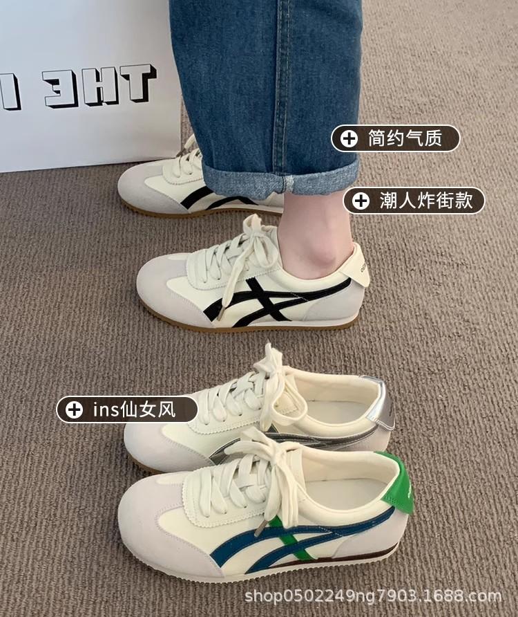 Dexun Shoes Women's Shoes 2025 New Spring and Autumn Popular Shoes Versatile Forrest Gump Shoes Sports Shoes Casual Board Shoes Women's