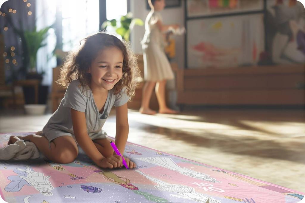 Fashion foam mat for painting - 200x120cm