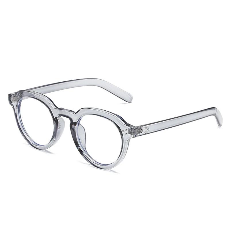 Oval Sunglasses Women Fashion Clear Black Orange Shades Retro Rivets Men Punk Trending Sun Glasses UV400