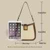 Women's Trendy Fashion Cowhide Crossbody Underarm Bag: French Niche Design Shoulder Bag