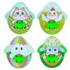 1 Set DIY Egg Toys Manual with Pen Hand-eye Coordination Color Cognition Brain Development Entertainment Smooth Easter Egg Machine Drawing Toys Gift