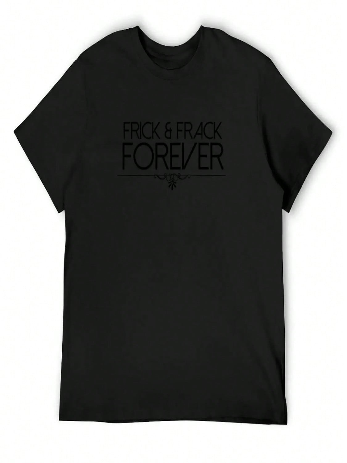 Frick & Frack Forever T-Shirt Aesthetic Clothes Street Wear T-Shirts Oversize Men Workout Shirt S разноцветный