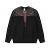 Felpa da uomo oversize con cappuccio con stampa Ala Fantasma Design Serpente Fulmine Abbigliamento Casual