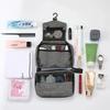 Mens Travel Bathroom Hanging Toiletry Bag Canvas Dopp Kit Necessaries Bag Shaving Shower Women Beauty Cosmetic Makeup Organizer