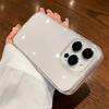 Luxury Shockproof Clear Bumper Cases For iPhone 16 15 14 13 12 11 Pro Max Plus Transparent Soft Acrylic Phone Cover Accessories