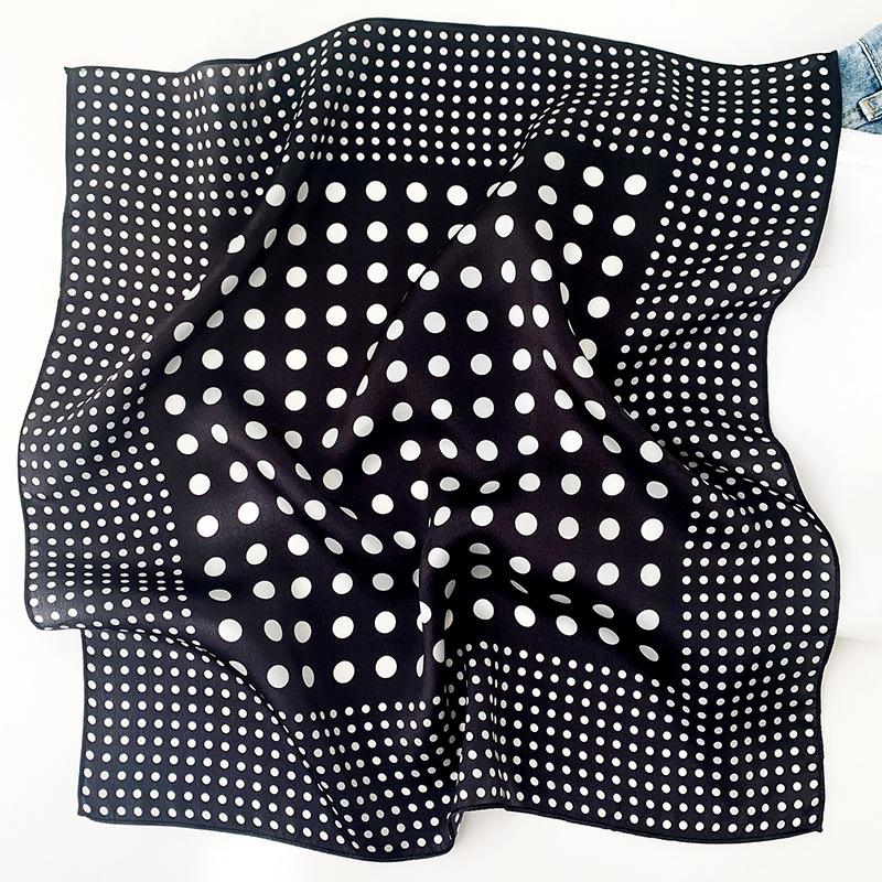 

53 * 53 см шелковичный маленький квадратный шарф многофункциональный профессиональный модный декоративный шелковый шарф для весны и осени теплая шаль 53*53CM