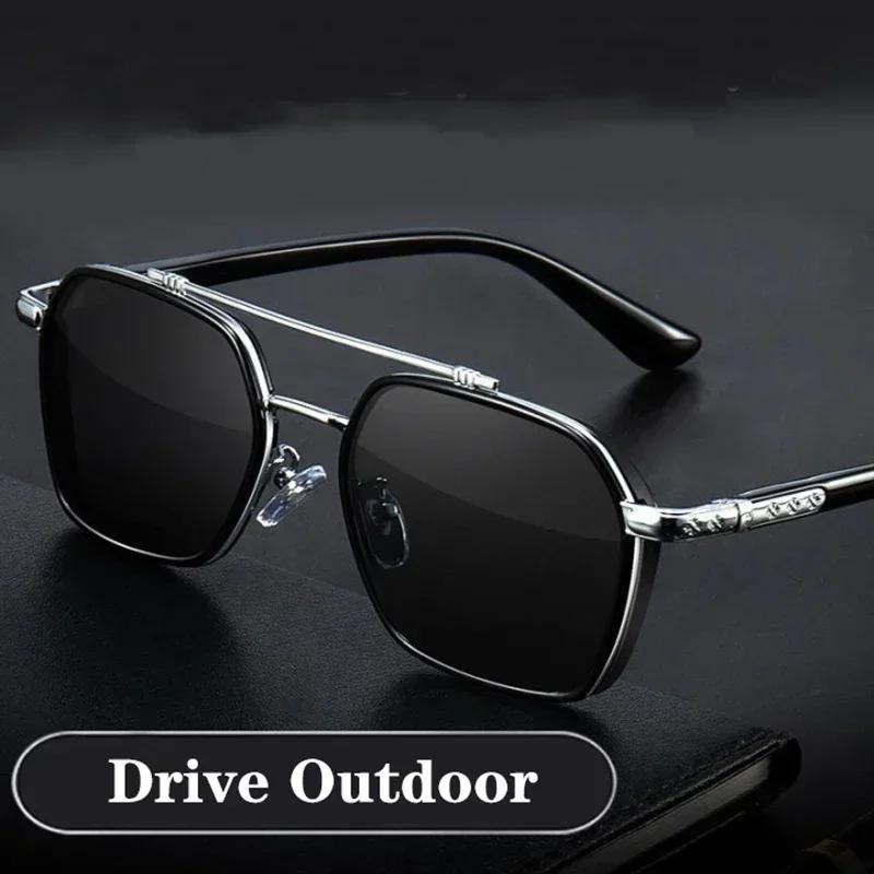 Latest Classic Style Steampunk Sunglasses Fishing Metal Sunglasses For Men Women Driving Outdoor Eye Wear Man Shades UV Protection