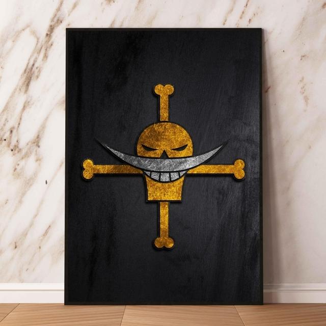 Canvas Art Painting A Luffy Poster Toy Wall Sticker Decorative Gift