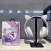 New JST-28 Cat Ear Bluetooth Headphones: Foldable, Over-Ear, Luminous, Wireless.