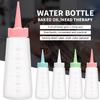 120ml Hair Oil Applicator Bottle Salon Shampoo Applicator Hair Cleaning Bottle Plastic Squeeze Bottle