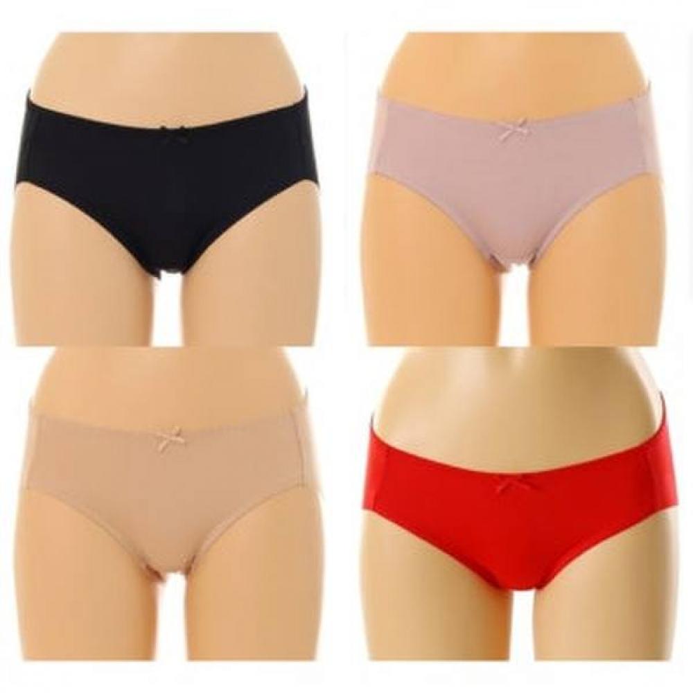 Venus Simple Ham Panty Set 4 Colors Vptq451h BLACK/SKIN/RED/COREL/90