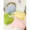 Cute Flower Cosmetic Bags Women's Capacity Waterproof Makeup Bag Toiletries Cosmetic Organizer Case Travel Make Up Wash Pouch