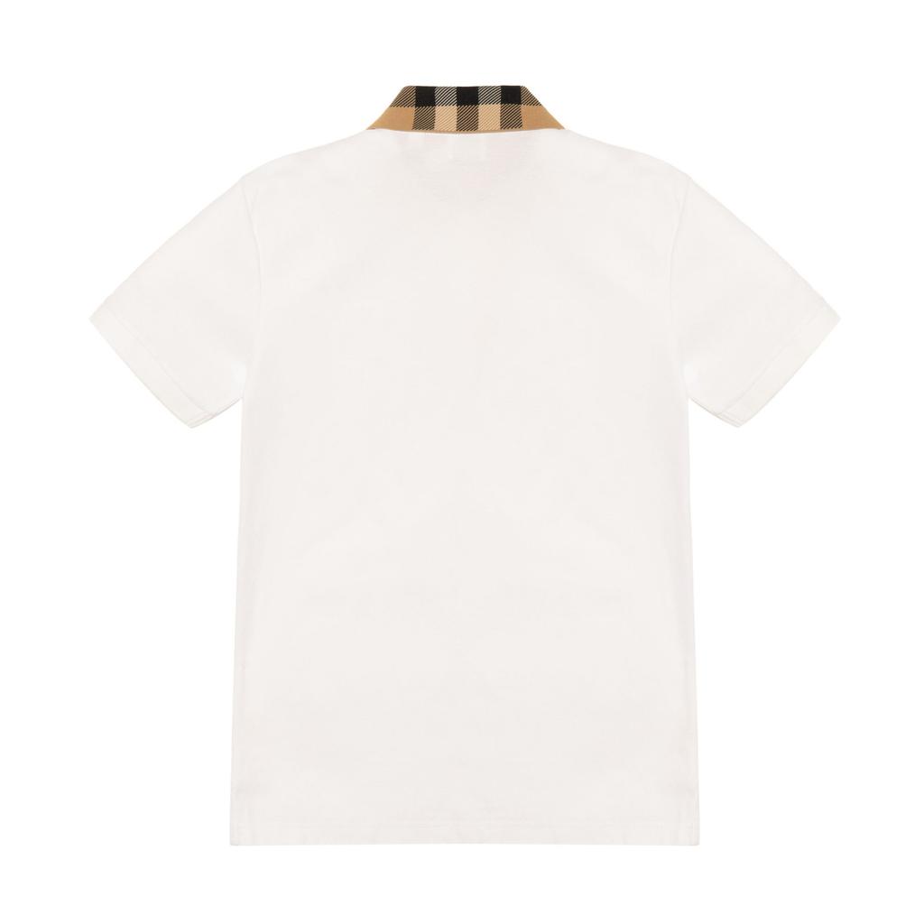 Burberry SS23 Polo Shirt Men's White 80716211