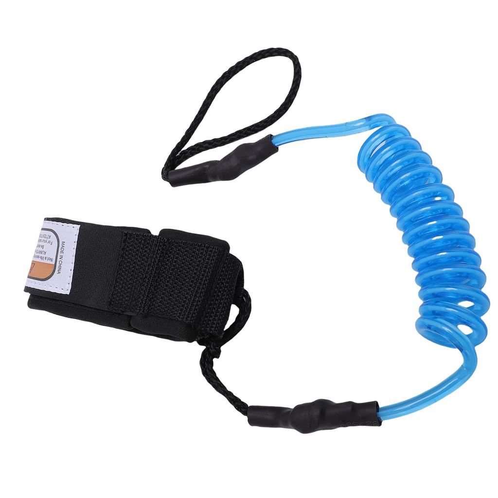 Surfboard Leash 4ft 5.5mm TPU Nylon 2-köpfige Surfleine für Shortboards Longboards Skimboards Blau