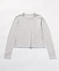 SHINE ON YOU Cotton Basic Long Sleeve T-Shirt_ Light Gray