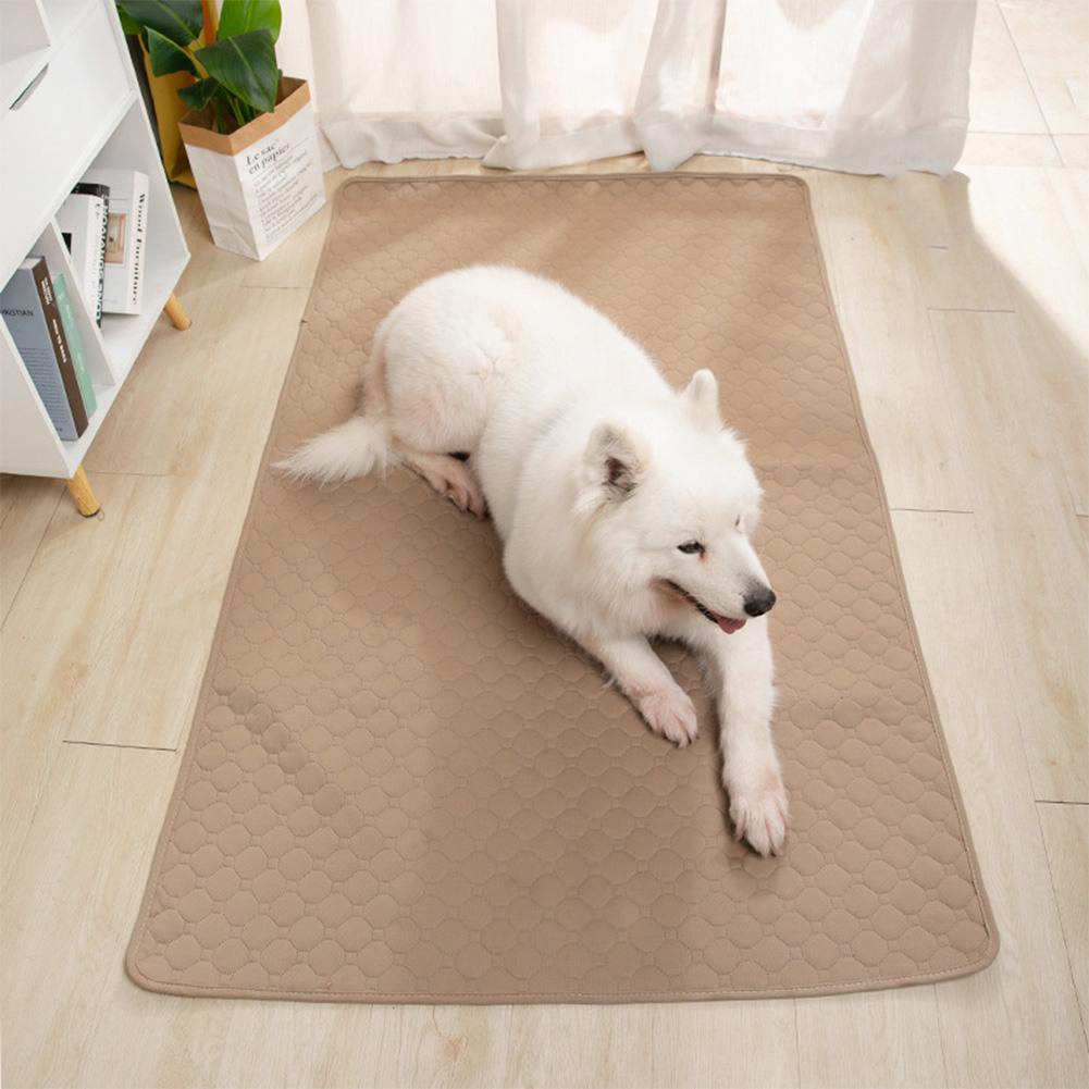 Anti Slip Pet Pee Pad Washable Pet Bed Urine Mat Absorbent Puppy Cat Training Diaper Mat Dog Pee Pad Blanket for Car Seat Cover