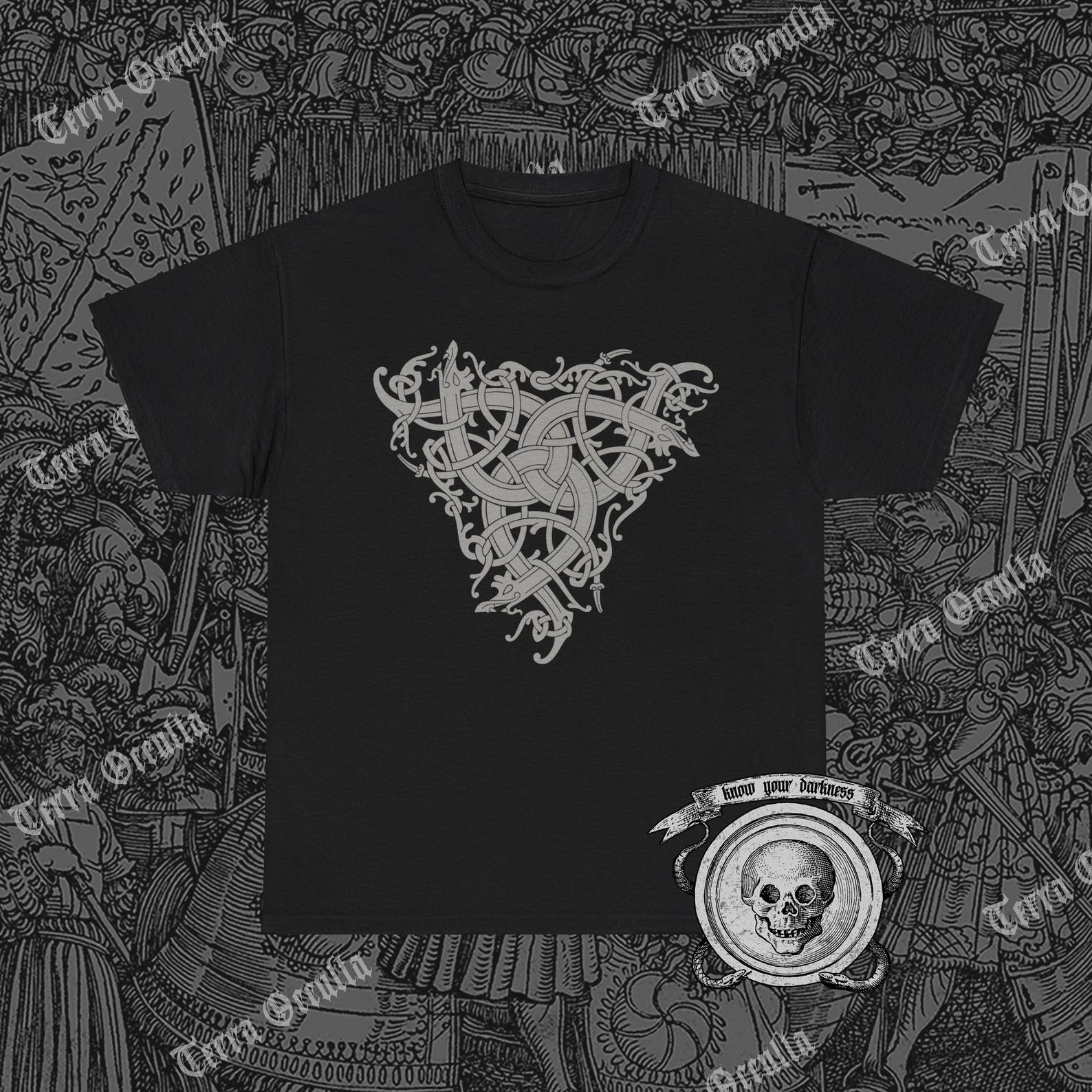 Viking Knot Shirt, Norse Mythology Odin Norse Pagan 4XL