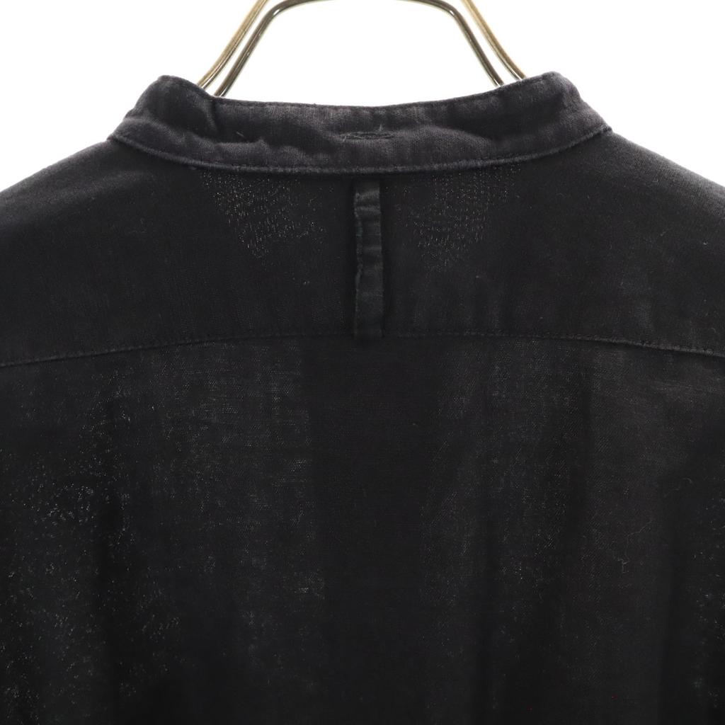 ENGINEERED GARMENTS Wyprodukowano w USA Mieszanka lnu Koszula z długim rękawem zapinana do połowy Męska Używana