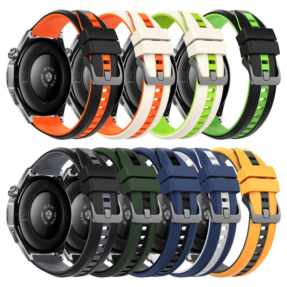 Silicone Watchband 22mm For TicWatch GTH2 GTX/GTW Soft Bracelet For TicWatch Pro 2021/3 Ultra LTE GPS S2 E2 Sports Strap Replace