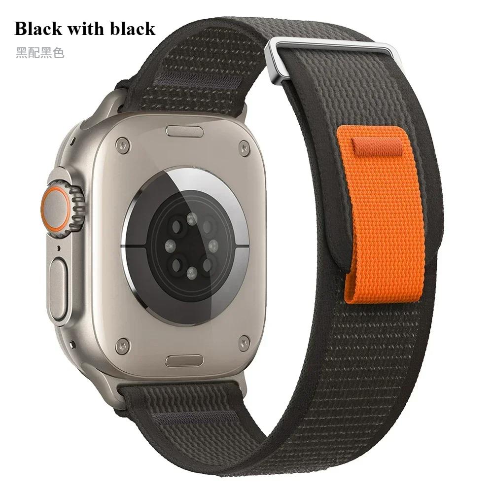 Trail Loop Strap For Apple Watch Series 10 46mm 42mm Sports Nylon Wristband iWatch Ultra 2 49mm 9 8 7 6 5 4 SE 45mm 41mm 44mm 40mm Band