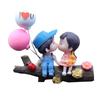 2025 Cute Tree Branch Couple Car Ornament for Center Console with Confession Balloon