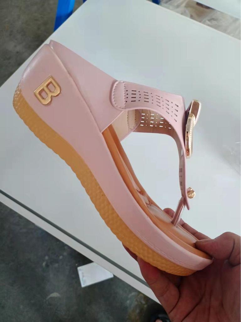 2022 Summer Women's Wedge Sandals - Beach Clip-Toe Design, Euro-American Style