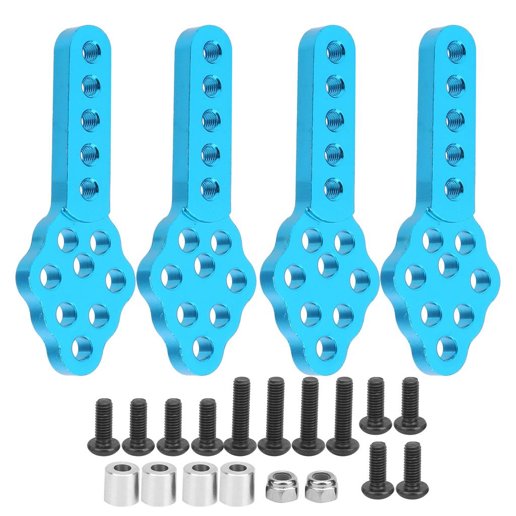 4pcsCelsiusset RC Car Damping Mount Base Plate Angle Height for 1Celsius10 Crawler